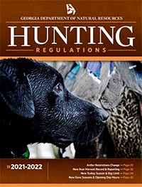 狩猎法规2021 - 22所示